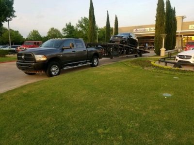 Mercedes Benz Open Trailer Transport