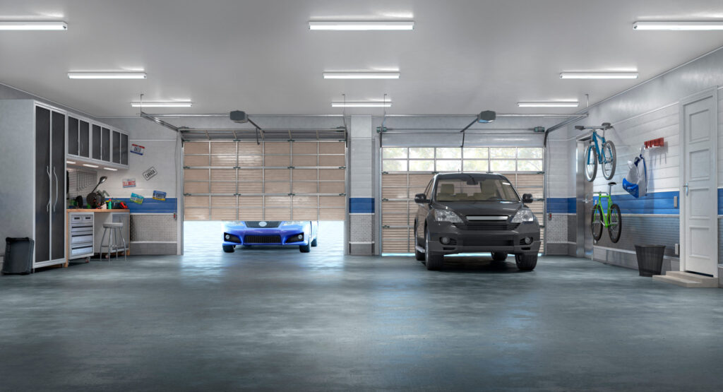 Garage Interior Post Remodel
