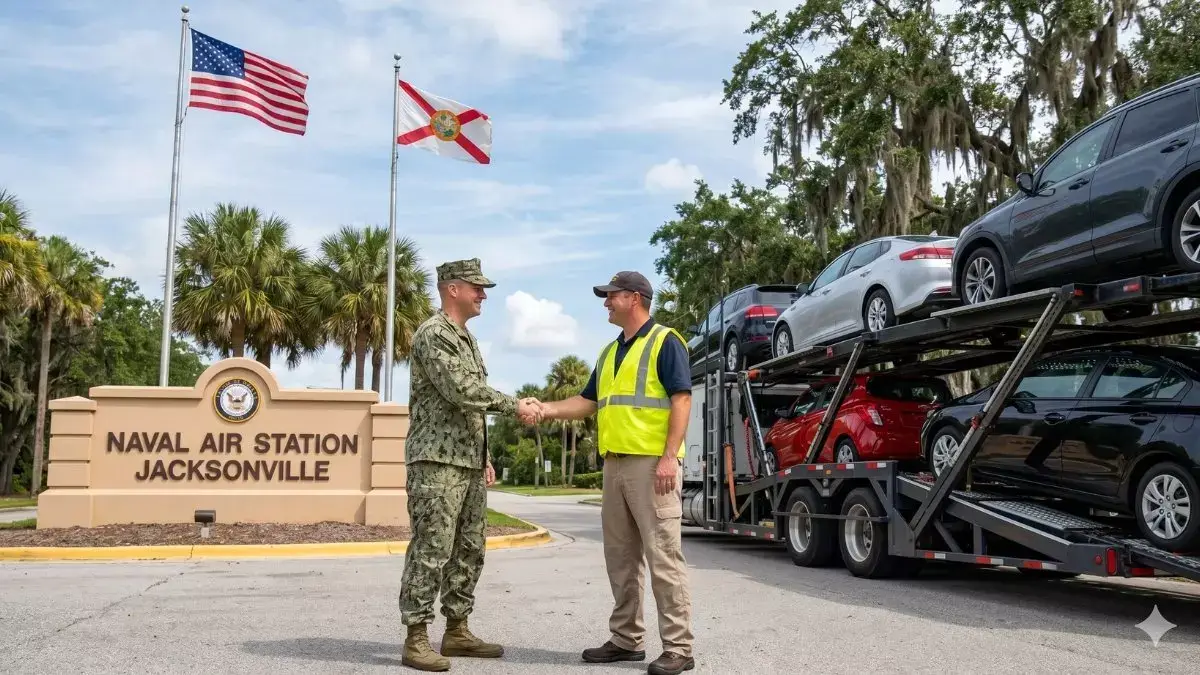 Florida military auto transport